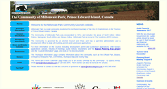 Desktop Screenshot of miltonvalepark.com